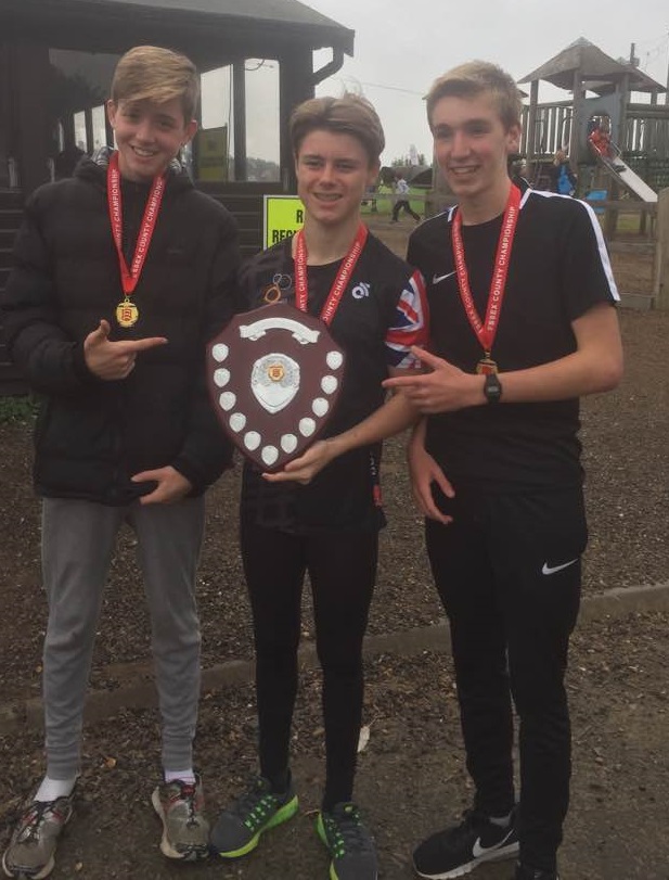 Essex CC Relays 2017 U15 team