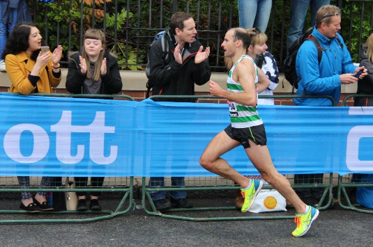 Martyn Cryer London Marathon by Peter Luck
