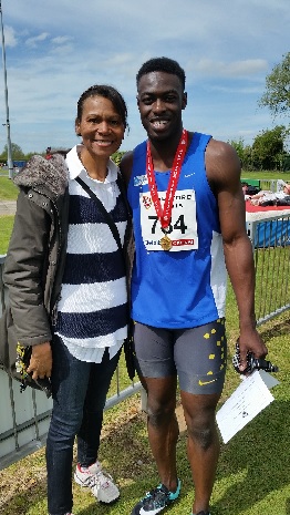 Omololu Abiodun and Gladys Bird