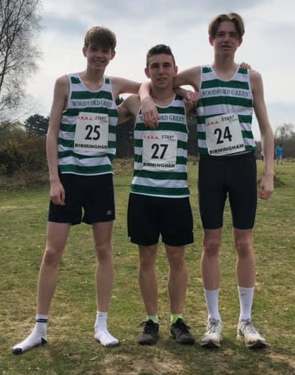 U17 Men National 5K Winners