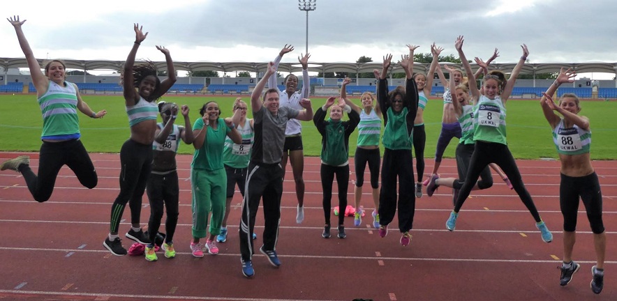 Winning women team UKWL 2016