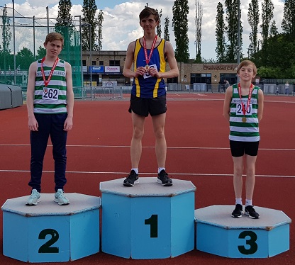 Jacob Hardy and Jimmy Geller Essex 3000m